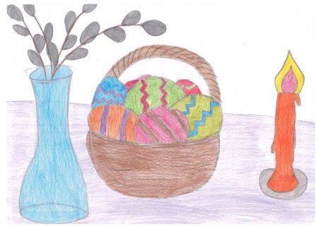Пасхальные рисунки
