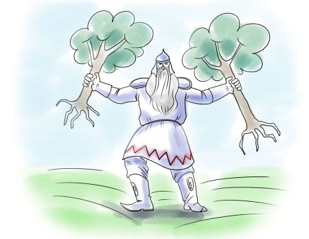 Алдар косе иллюстрации