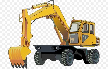 Экскаватор детский рисунок