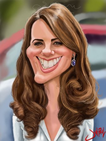 Карикатуры на Кейт Миддлтон