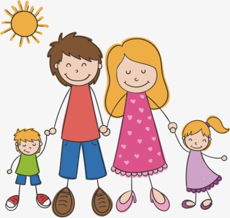 Семья нарисовать для детей