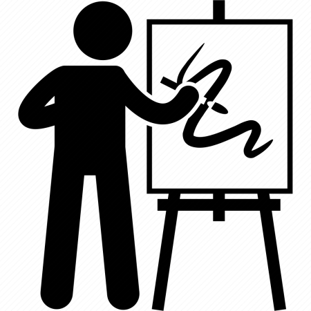 Иконка художник