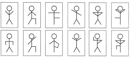 Человечек из палочек