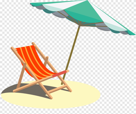 Пляжное кресло мультяшный