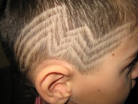 Стрижка паутина для мальчиков