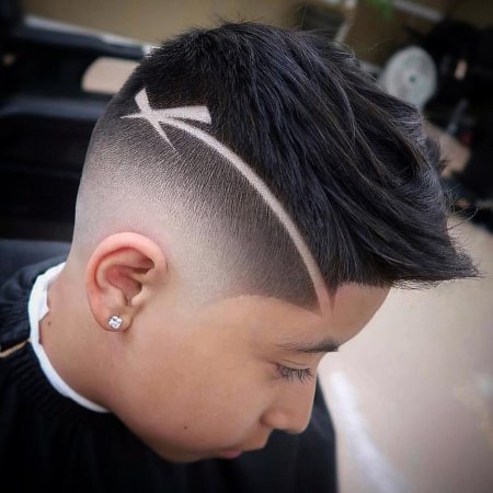 Фигурные выстриги для мальчиков