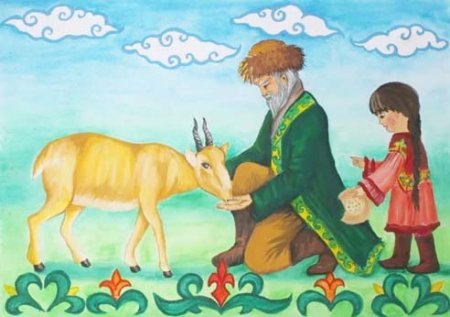 Калмыцкие рисунки детей