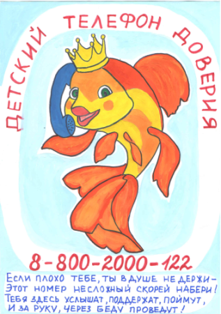 Номер детского телефона доверия
