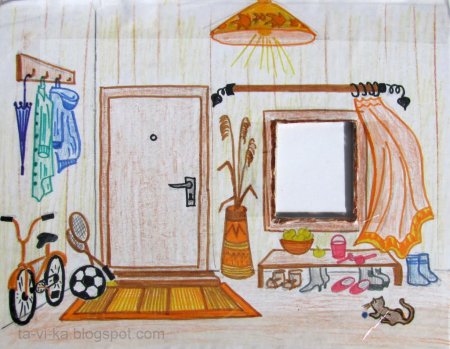 Домик для бумажной куклы