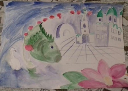 Рисунок Астраханского края