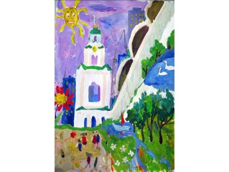 Астраханский Кремль рисунок