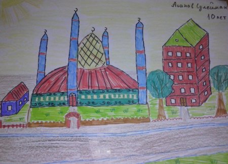 Астрахань рисунки детей
