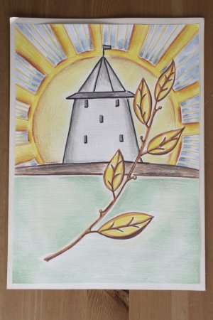 Псков рисунки детей