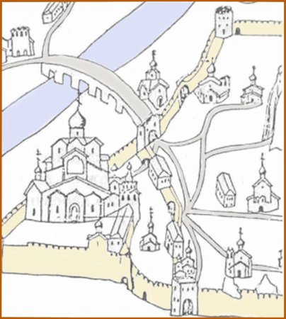 Троицкий собор Псков раскраска