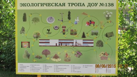 Экологическая тропинка в детском саду