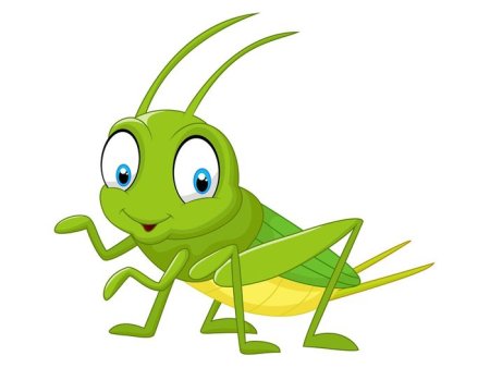 Кузнечик для детей