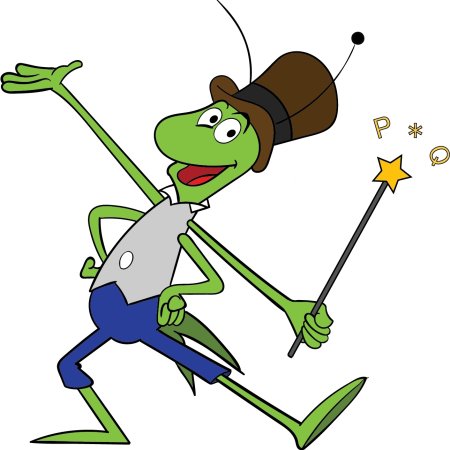 Герои мультика Пчелка Майя кузнечик