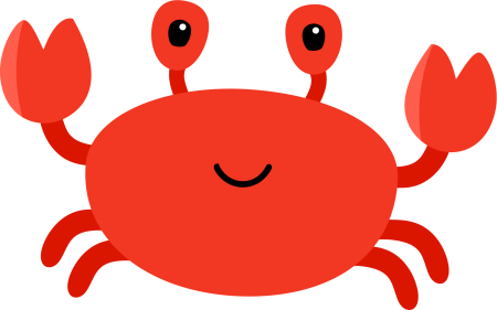 Краб мультяшный