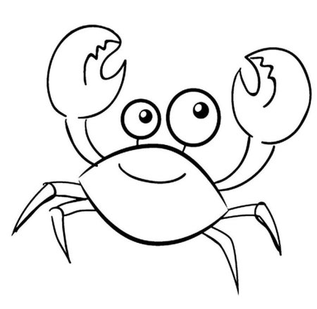 Нарисовать краба