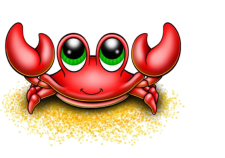 Крабики мультяшные