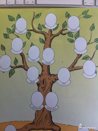 Генеалогическое дерево для малышей