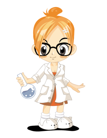 Ученый мультяшный