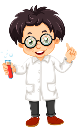 Мультяшные дети ученые