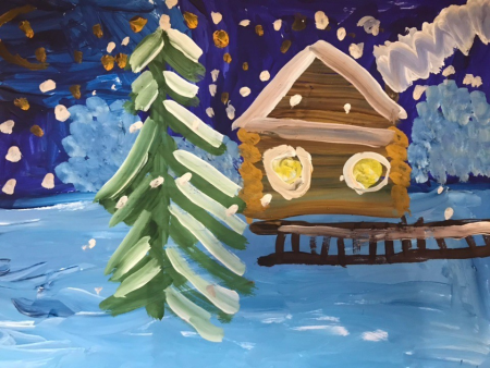 Рождественские рисунки