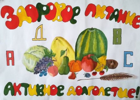 Здоровое питание рисунок
