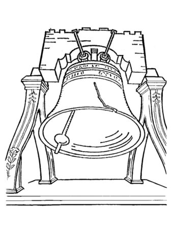 Царь колокол раскраска