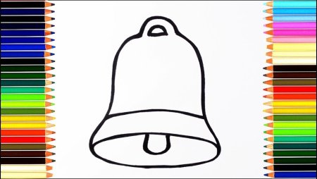 Колокольчик рисование