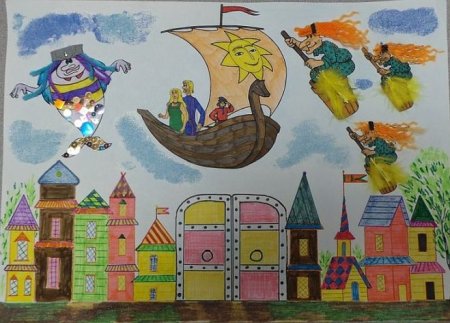 Летучий корабль русская сказка