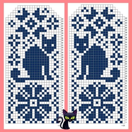 Орнаменты для рукавиц