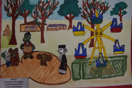 Рисование любимого города Новочебоксарск