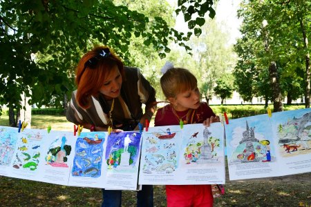 Рисование любимого города Новочебоксарск