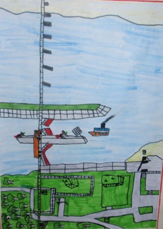 Новочебоксарск рисунок