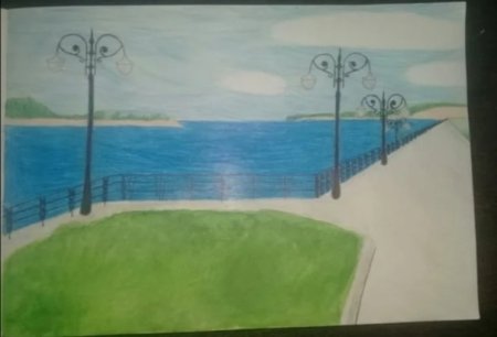 Тольятти рисунок города