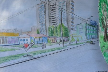 Город карандашом