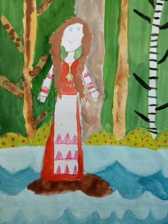 Карелия рисунки детей