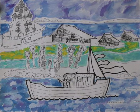 Карелия рисунки детей