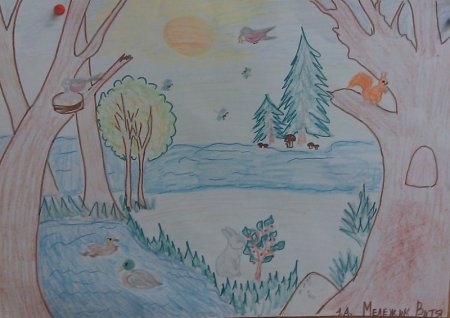 Рисунки на тему Карелия детские