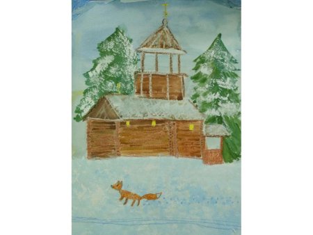 Рисунки о Карелии детские