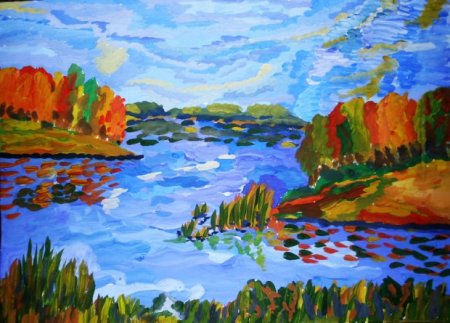 Пейзаж 4 класс