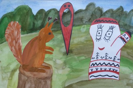 Карельская сказка Лапоток