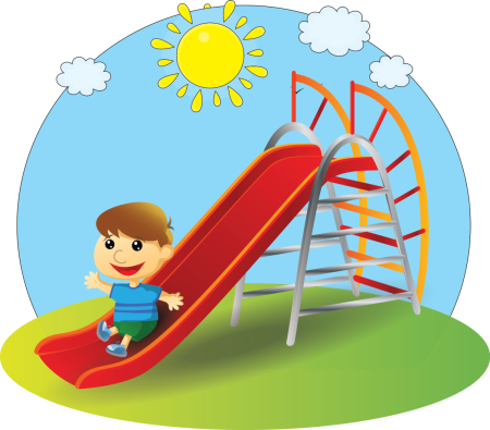 Горка мультяшная