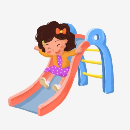 Горка мультяшка