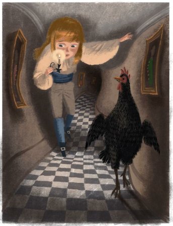 Черная курица или подземные жители детские рисунки к сказке (52 фото)