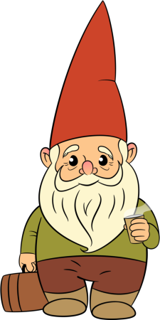 Гном схематично