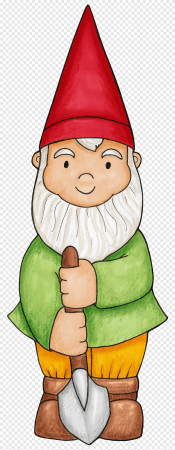 Гномы раскраска