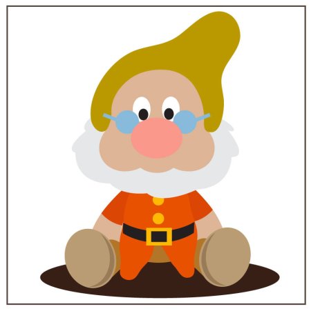 Папа Смурф раскраска